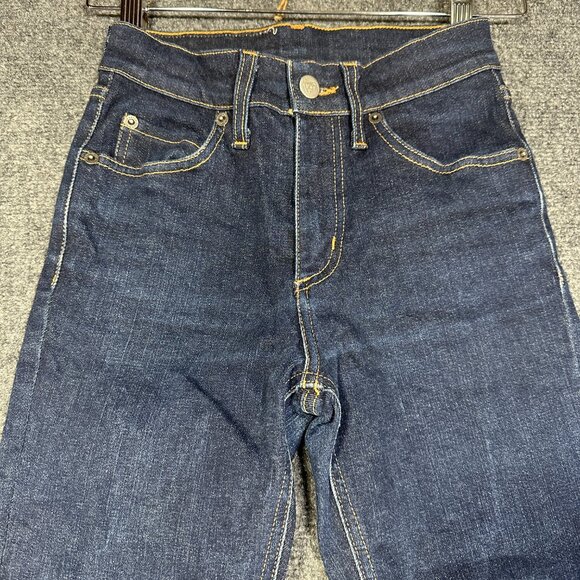 Cheap Monday Jeans Womens 27 Skinny Cotton Stretch Pockets Zip Fly Logo - Picture 2 of 7